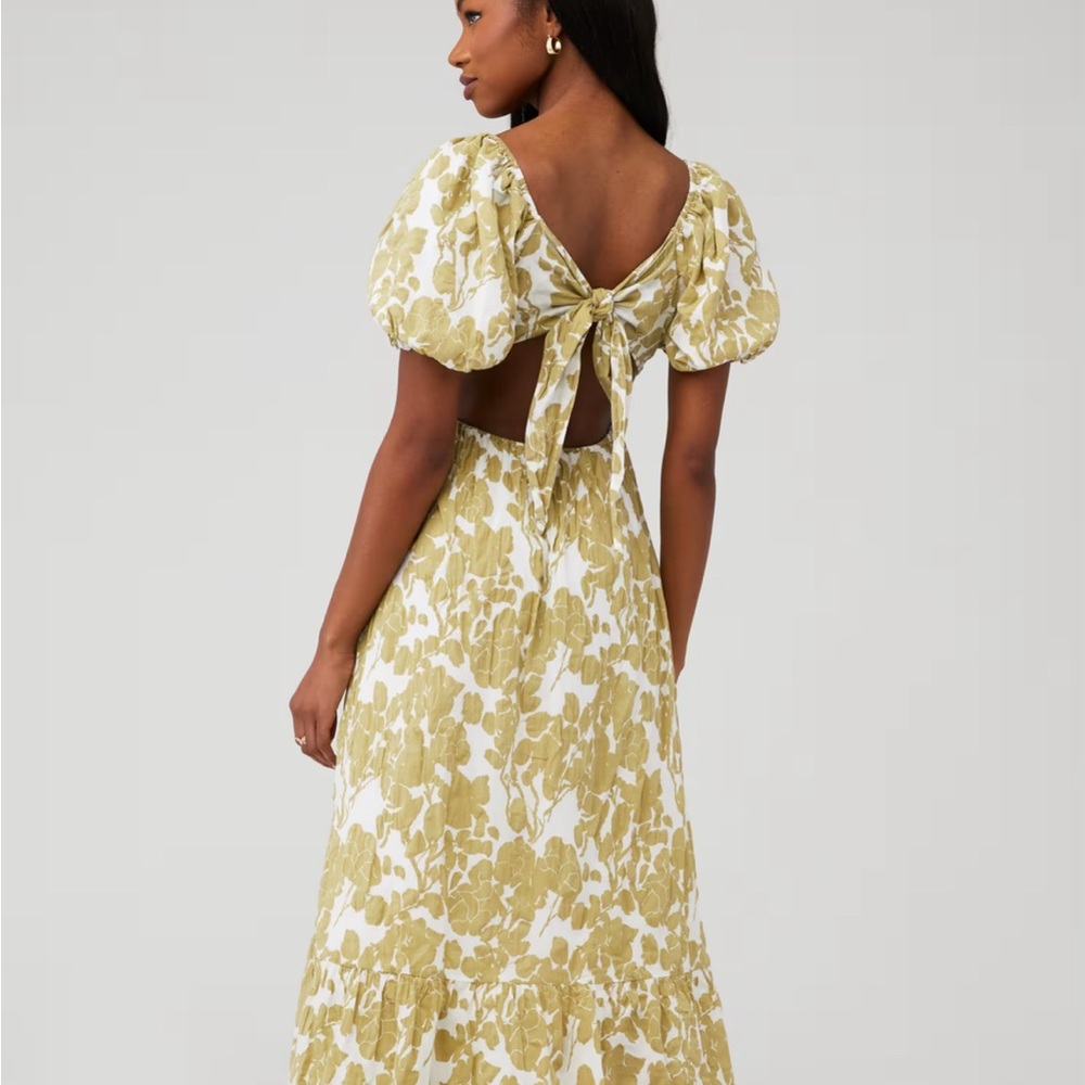 English Factory Black Floral Print Maxi Dress Small - Picture 3 of 5